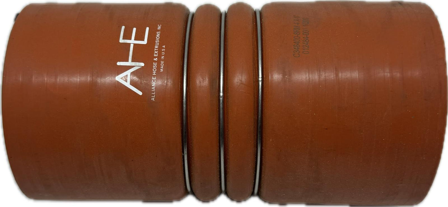 ALLIANCE HOSE C346400-8RM 4 X 8" 012484-001 1Q20 HOSE TUBE FITTING ORANGE NEW