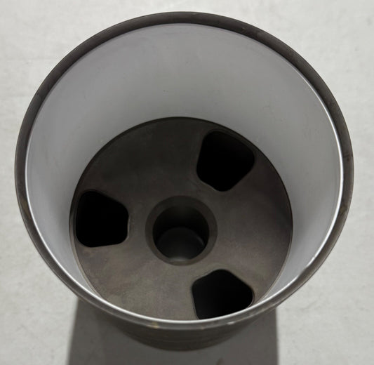 PAR AIDE 0935 935 EVER-WHITE ALUMINUM CUP WITH WHITE PLASTIC SLEEVE LINER NEW