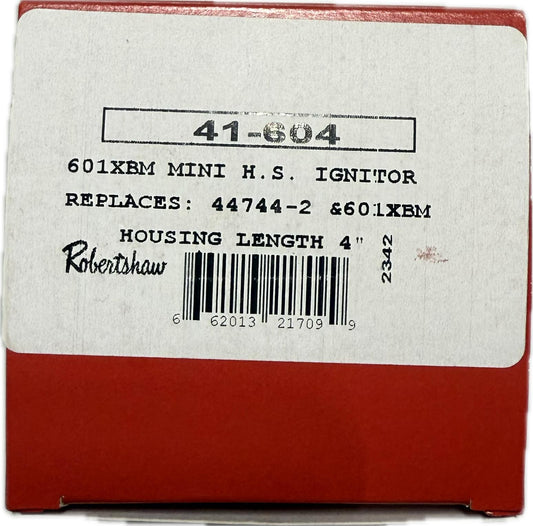 ROBERTSHAW 41-604 601XBM HOT SURFACE MINI-IGNITOR FOR ARMSTRONG 44744-2 NEW