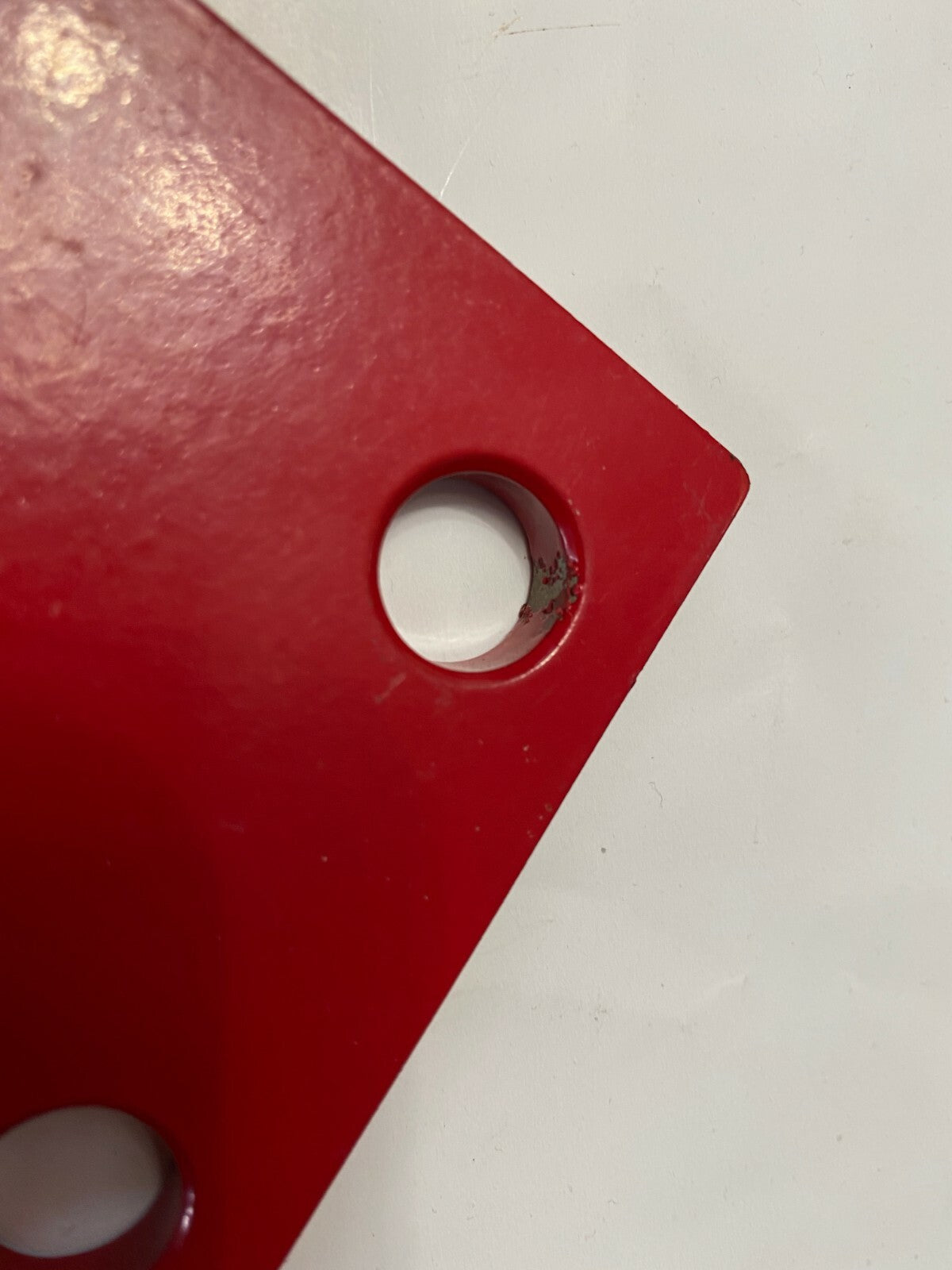 NEW WARATAH FORESTRY EQUIPMENT H624 COVER PLATE F350375 RED STEEL 2 HOLE