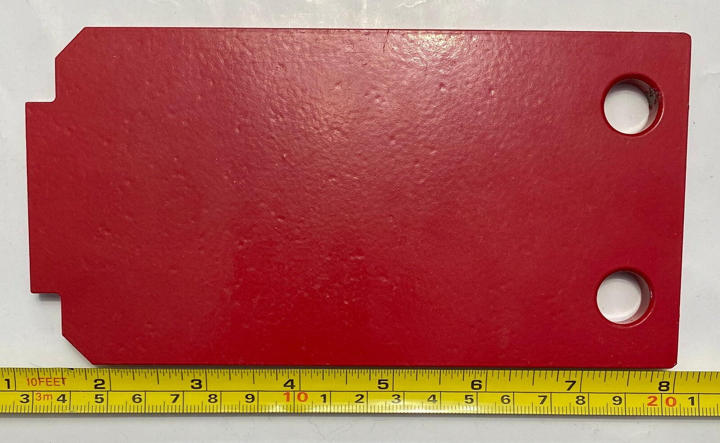 NEW WARATAH FORESTRY EQUIPMENT H624 COVER PLATE F350375 RED STEEL 2 HOLE