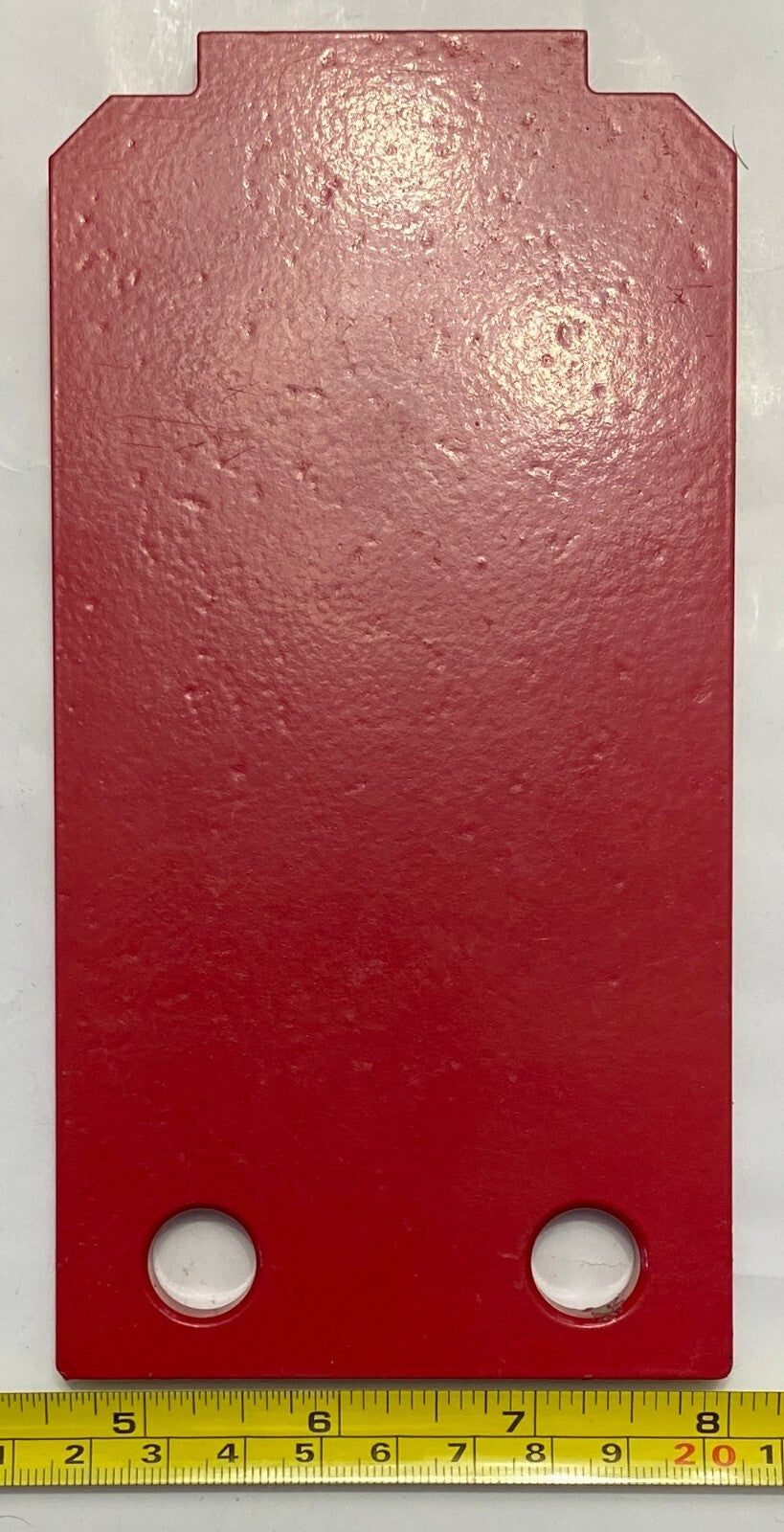 NEW WARATAH FORESTRY EQUIPMENT H624 COVER PLATE F350375 RED STEEL 2 HOLE