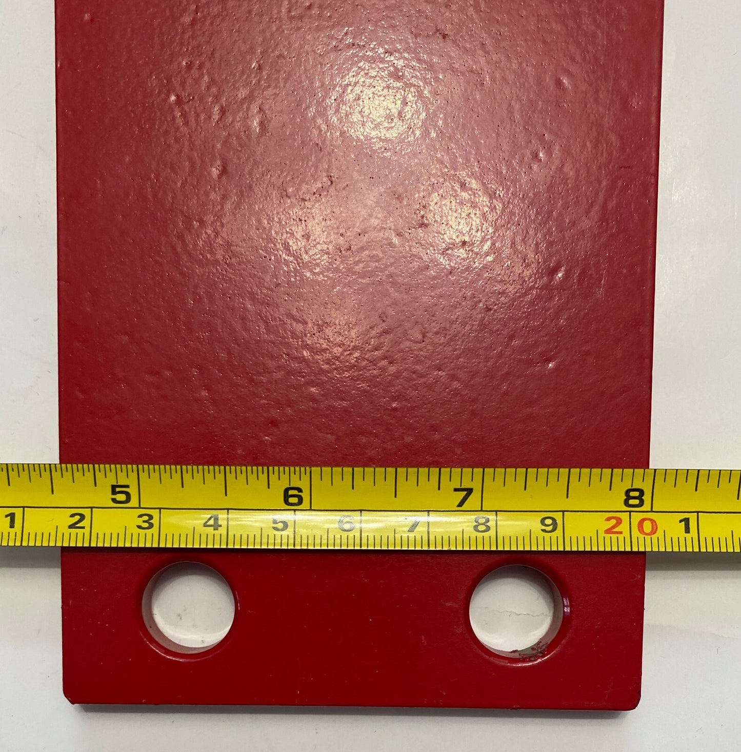 NEW WARATAH FORESTRY EQUIPMENT H624 COVER PLATE F350375 RED STEEL 2 HOLE