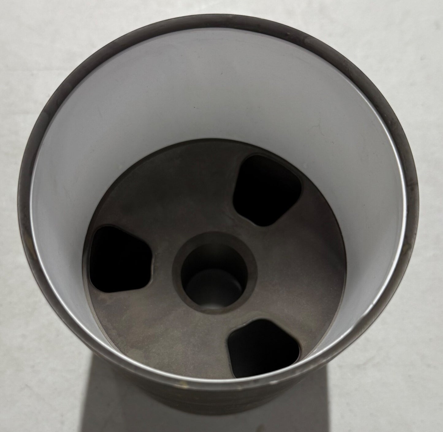 PAR AIDE 0935 935 EVER-WHITE ALUMINUM CUP WITH WHITE PLASTIC SLEEVE LINER NEW