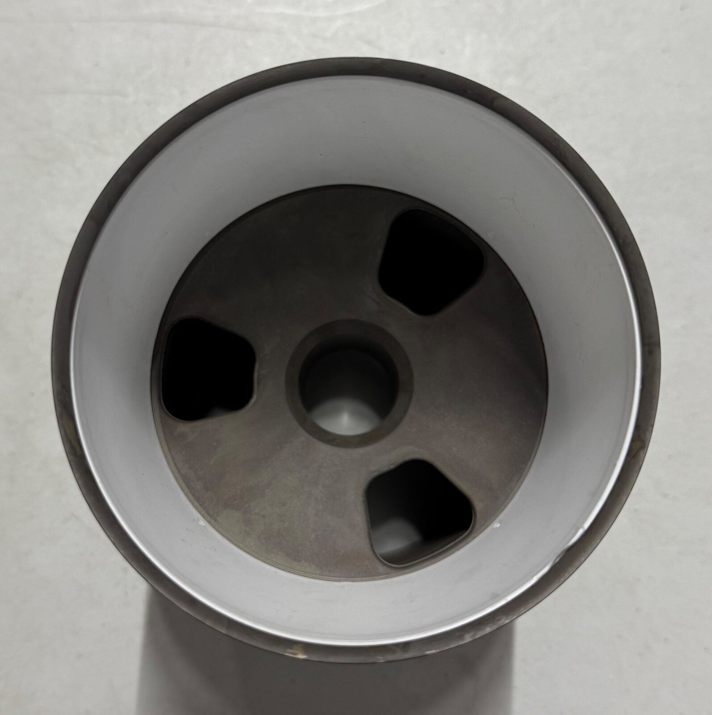 PAR AIDE 0935 935 EVER-WHITE ALUMINUM CUP WITH WHITE PLASTIC SLEEVE LINER NEW